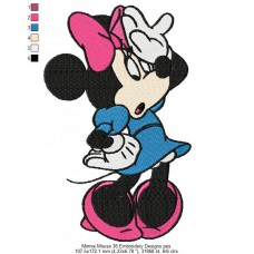 Minnie Mouse 36 Embroidery Designs